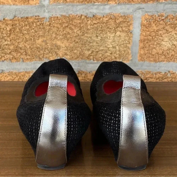 Pas de rouge wedge shoes size 7.5 - Picture 4 of 11